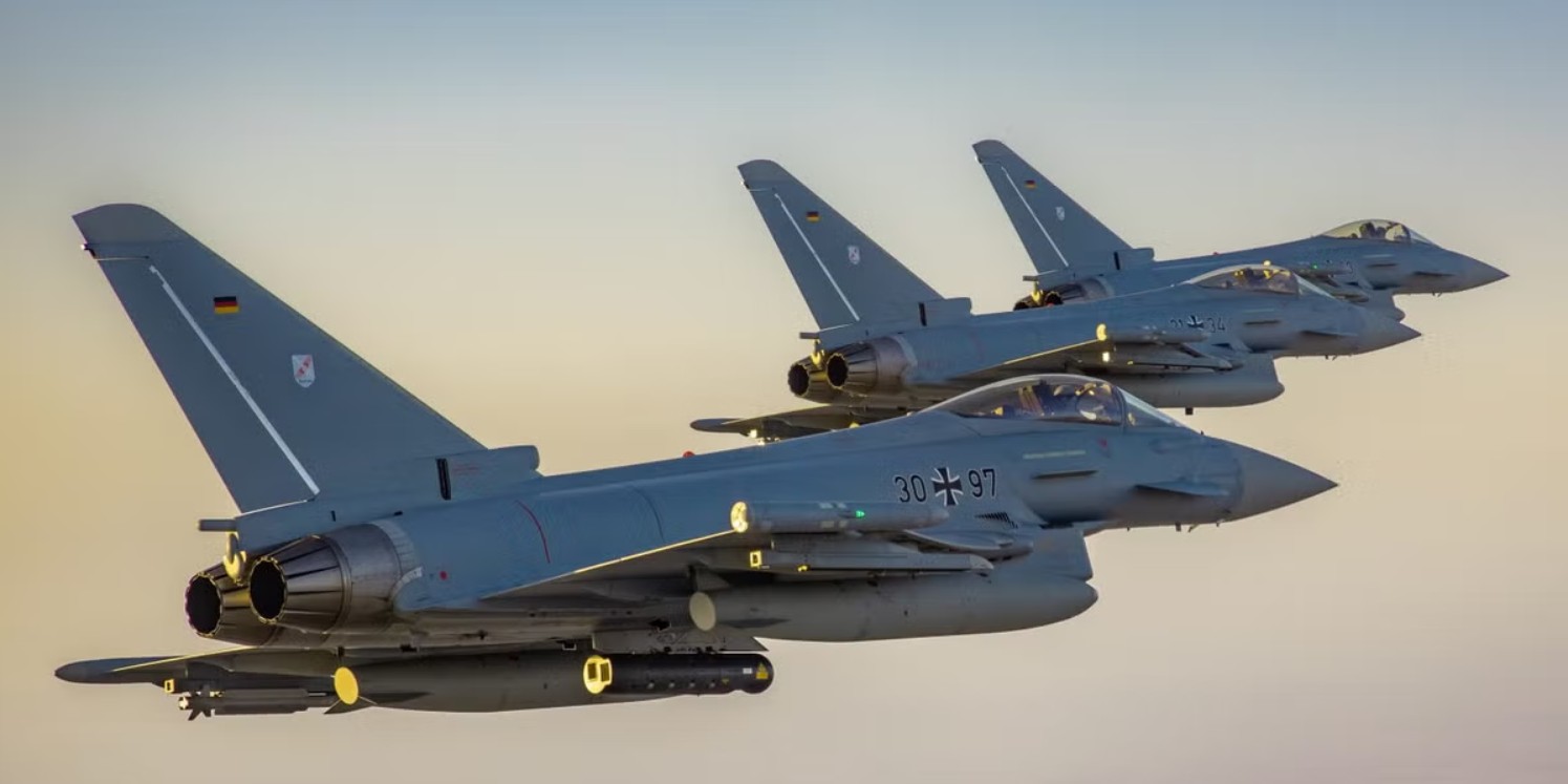 Η πιθανή προμήθεια σύγχρονων Eurofighter από τη Γερμανία στην Τουρκία επανέρχεται στο προσκήνιο, πυροδοτώντας ερωτήματα για τις ισορροπίες