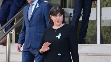 Η Λάουρα Κοβέσι, η επικεφαλής της Ευρωπαϊκής Εισαγγελίας που βρίσκεται στην Ελλάδα για την έρευνα υποθέσεων όπως αυτές του