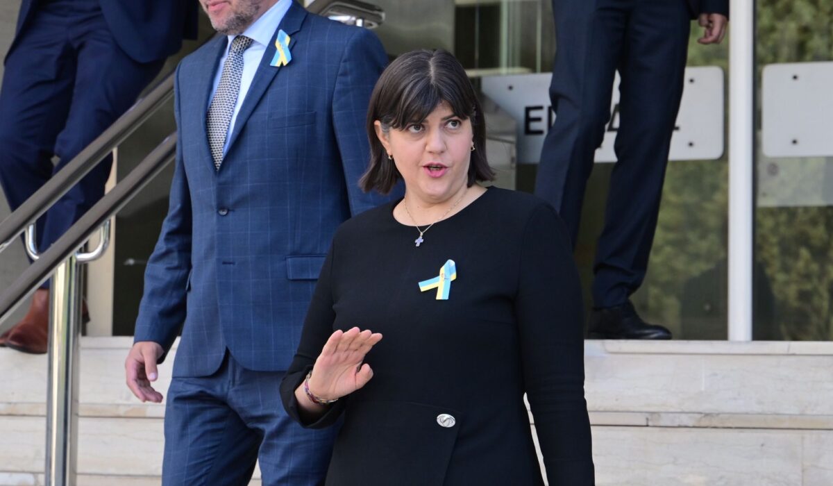 Η Λάουρα Κοβέσι, η επικεφαλής της Ευρωπαϊκής Εισαγγελίας που βρίσκεται στην Ελλάδα για την έρευνα υποθέσεων όπως αυτές του