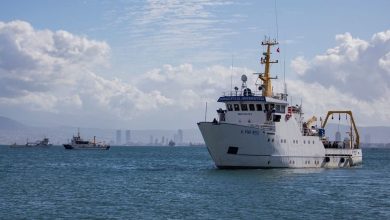 Στα βόρεια της Λέσβου, κοντά στις τουρκικές ακτές, εντοπίστηκε το πρωί του Σαββάτου το τουρκικό ερευνητικό σκάφος «Πίρι Ρέις», το οποίο