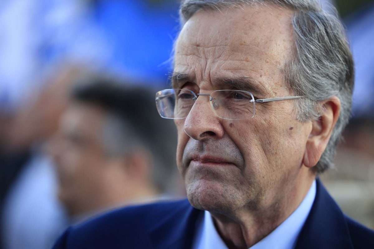 Σε πλήρη εξέλιξη οι διαδικασίες για το νέο κόμμα Σαμαρά -Στα τέλη Νοεμβρίου οι επίσημες ανακοινώσεις. Αντώνης Σαμαράς