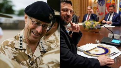 Ο Στρατάρχης Λόρδος Ντέιβιντ Ρίτσαρντς, ο ανώτατος αξιωματικός των Ενόπλων Δυνάμεων της Βρετανίας και πρώην αρχηγός του Γενικού