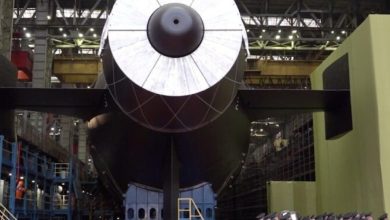 Η Ρωσία προχώρησε το Σάββατο στην καθέλκυση του νέου πυρηνικού υποβρυχίου Khabarovsk, κλάσης Project 09851, σε ειδική τελετή