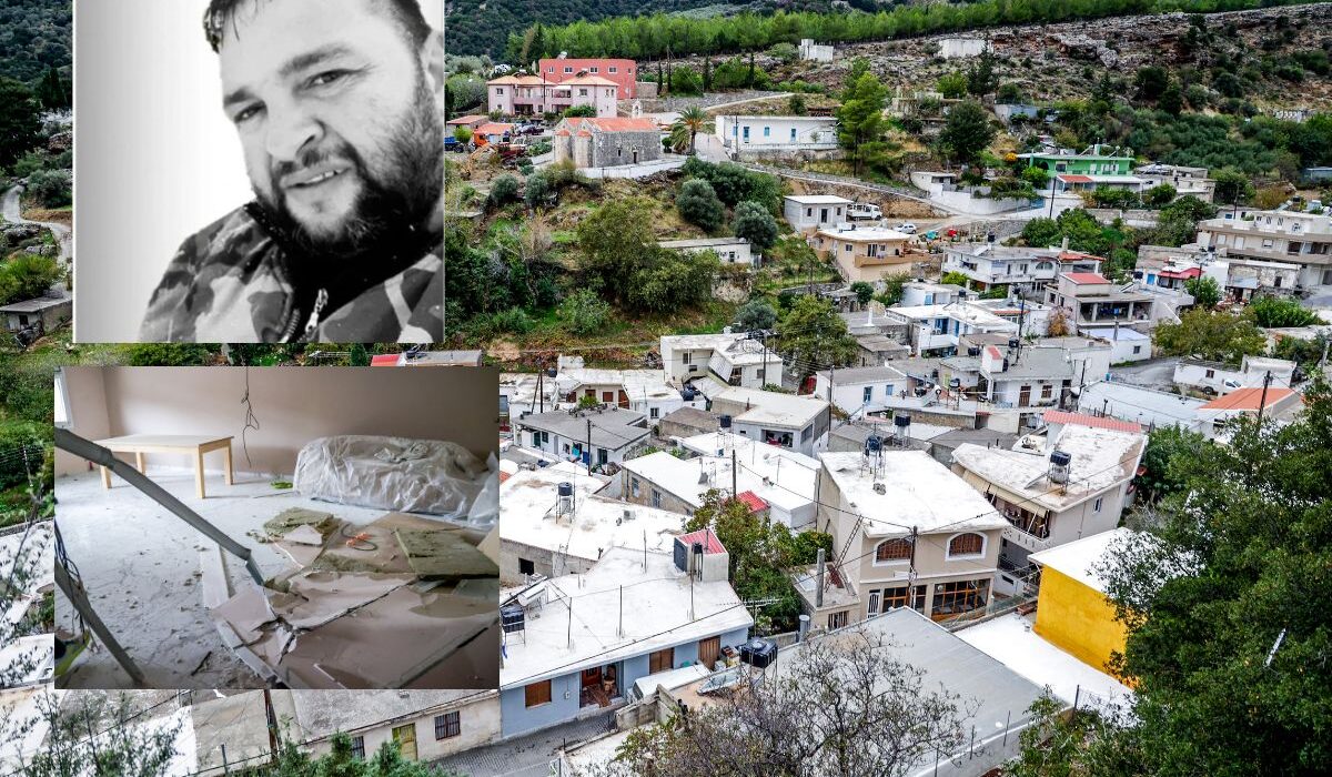 Σκηνές πόνου και αγωνίας εκτυλίσσονται στα Βορίζια Ηρακλείου, λίγες μόλις ώρες πριν από την κηδεία του 39χρονου Φανούρη Καργάκη