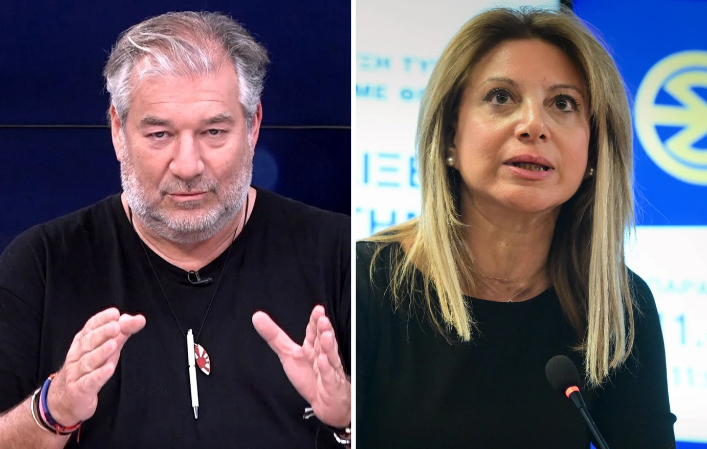 Ο Νίκος Καραχάλιος στάθηκε εκτενώς στον καθοριστικό ρόλο που, όπως υποστήριξε, έχει διαδραματίσει η Μαρία Καρυστιανού στη διαμόρφωση