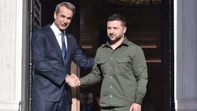 Δύο από τις έξι συνολικά συστοιχίες αντιαεροπορικών πυραύλων μακρού βεληνεκούς ΜΙΜ-104 Πάτριοτ που διαθέτει η Ελλάδα