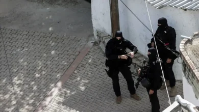 Σύμφωνα με πληροφορίες, σε σπήλαια που βρίσκονται σε ιδιόκτητο κτήμα της περιοχής, οι αστυνομικοί εντόπισαν μια καραμπίνα, φυσίγγια