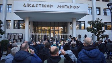 Προθεσμία για να απολογηθούν την Πέμπτη (04/12) έλαβαν οι αγρότες που είχαν συλληφθεί κατά τα επεισόδια σε Πλατύκαμπο και Νίκαια