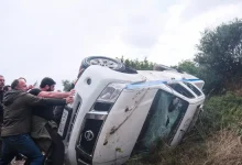 Σε σκηνικό έντασης και πρωτοφανούς σύγκρουσης μετατράπηκαν το μεσημέρι της Δευτέρας οι γύρω περιοχές των αεροδρομίων «Νίκος