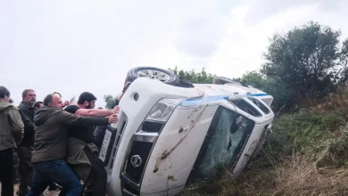 Σε σκηνικό έντασης και πρωτοφανούς σύγκρουσης μετατράπηκαν το μεσημέρι της Δευτέρας οι γύρω περιοχές των αεροδρομίων «Νίκος
