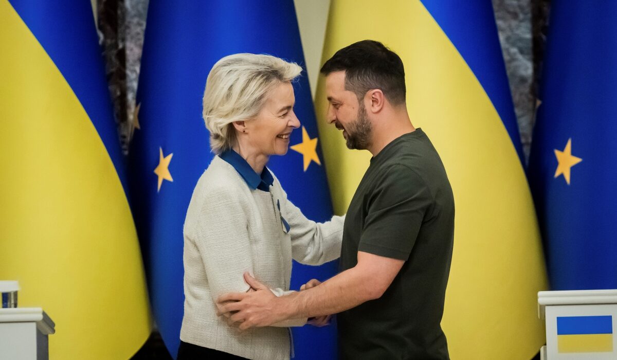 Η ένταξη της Ουκρανίας περιλαμβάνεται στην πρόταση των ευρωπαίων για μια ειρηνευτική συμφωνία. Financial Times