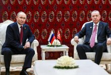 Ο πρόεδρος της Τουρκίας, Ρετζέπ Ταγίπ Ερντογάν,  δέν έχασε την ευκαιρία να εκφράσει στον Ρώσο ομόλογό του, Βλαντίμιρ Πούτιν