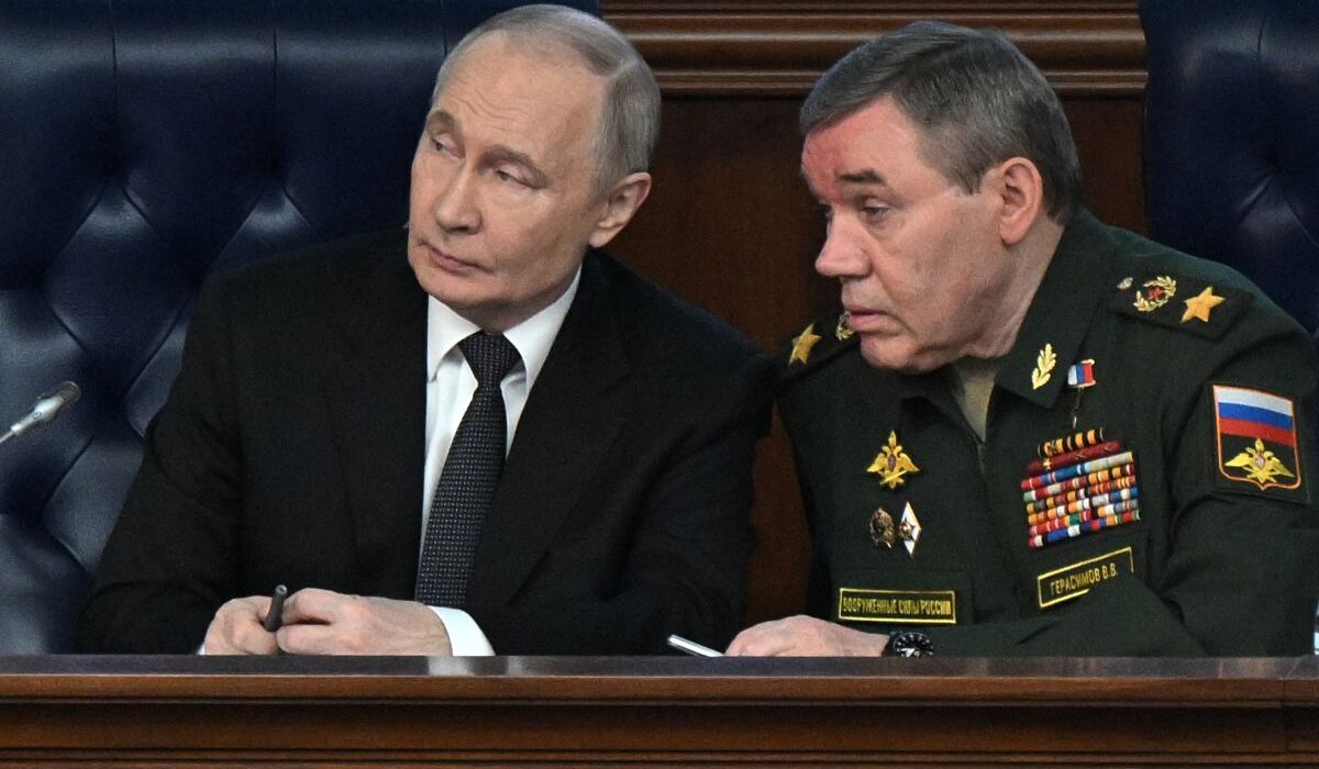 Ο αρχηγός του Γενικού Επιτελείου της Ρωσίας, Βαλέρι Γκερασίμοφ, δήλωσε σήμερα Δευτέρα ότι οι ρωσικές στρατιωτικές δυνάμεις