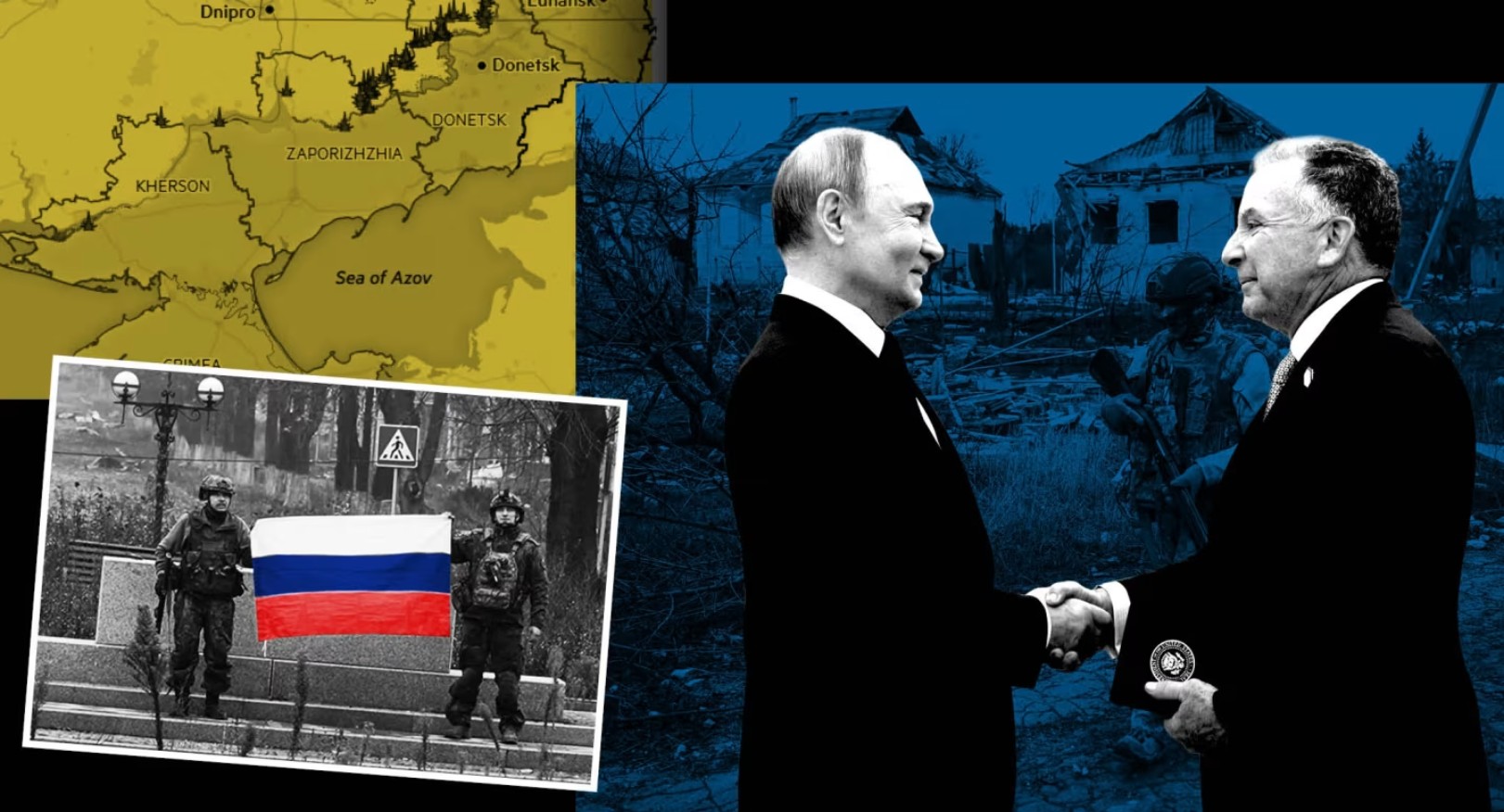 Το Ντονμπάς, περιοχές στρατηγικής σημασίας στην ανατολική Ουκρανία, παραμένει στο επίκεντρο των διεθνών διαπραγματεύσεων