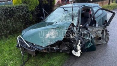 Θανατηφόρο τροχαίο σημειώθηκε τα ξημερώματα των Χριστουγέννων, περίπου στις 05:50, στο Νησέλλι Ημαθίας, όταν αυτοκίνητο