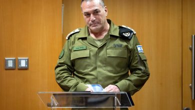 Αυστηρό μήνυμα προς την Τεχεράνη απηύθυνε ο αρχηγός του Γενικού Επιτελείου των Ισραηλινών Αμυντικών Δυνάμεων