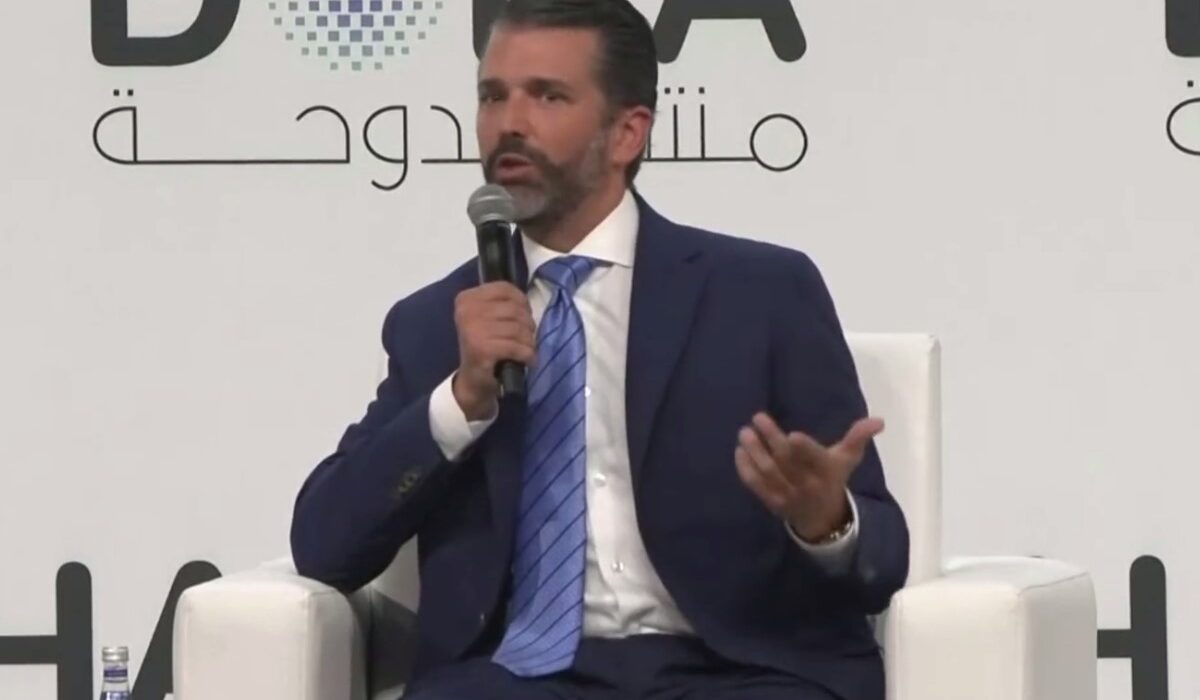 Ο γιος του Αμερικανού Προέδρου Ντόναλντ Τραμπ Τζούνιορ σχολίασε πως πριν από χρόνια η Ουκρανία δεν γνώριζε τέτοιο πλούτο.