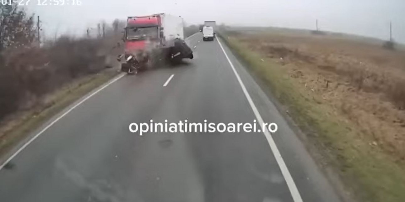 Για επτά νεκρούς μιλούν τα μέσα ενημέρωσης της Ρουμανίας μετά από σύγκρουση βαν με φορτηγό.