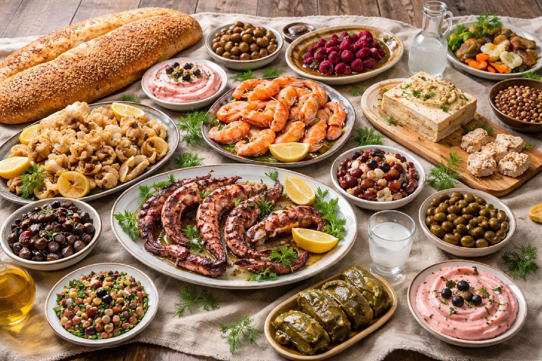 Επτά ημέρες απομένουν μέχρι την Καθαρά Δευτέρα 2026 και τα απαραίτητα και πεντανόστιμα σαρακοστιανά για το παραδοσιακό τραπέζι