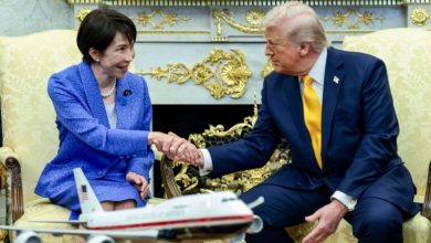 Η πρωθυπουργός της Ιαπωνίας Σαναέ Τακαΐτσι καταδίκασε σήμερα τις επιθέσεις του Ιράν και το κλείσιμο των Στενών του Ορμούζ