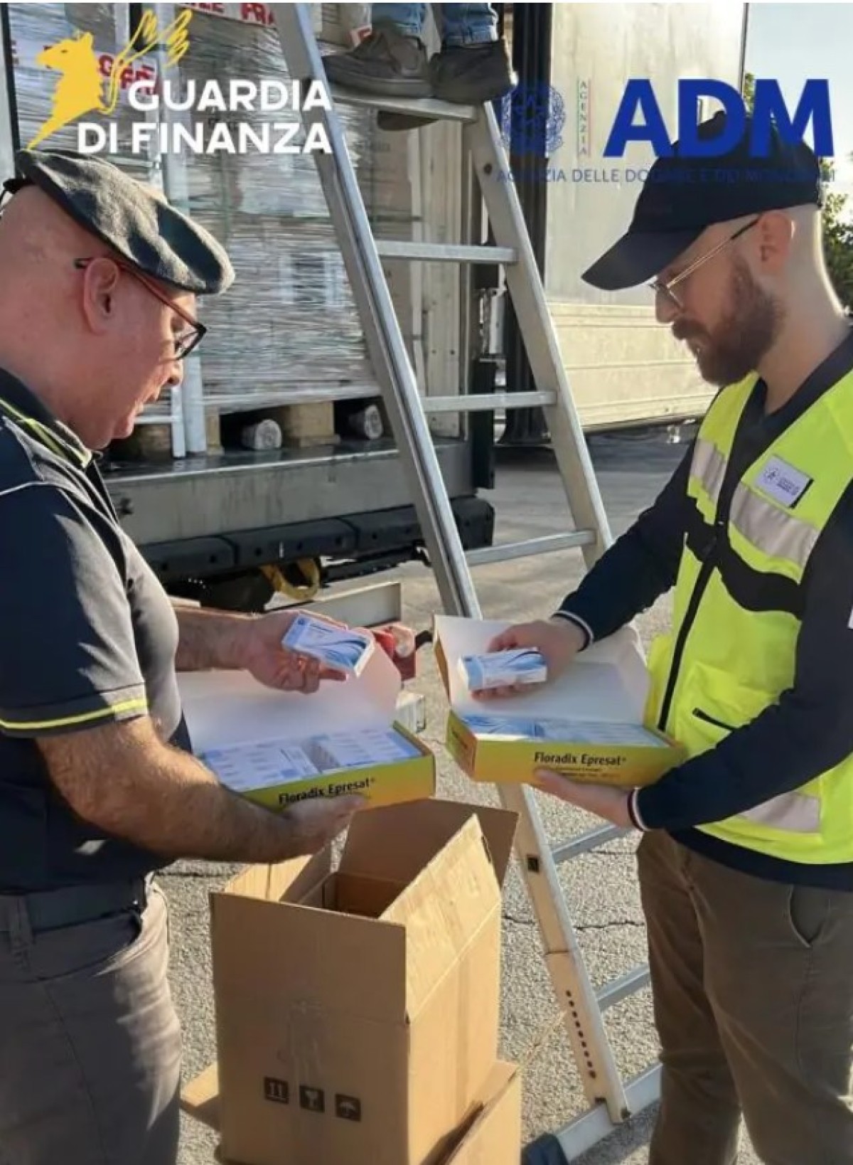 Φορτίο αναβολικών το οποίο προερχόταν από την Ελλάδα μπλόκαρε η Αστυνομία Οικονομικού Εγκλήματος στην Ανκόνα της Ιταλίας σε συνεργασία