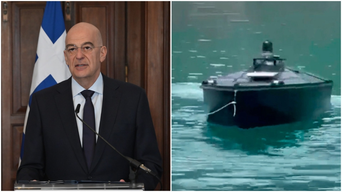 Ο Υπουργός Άμυνας Νίκος Δένδιας χαρακτηρίζει «εξαιρετικά σοβαρό» τον εντοπισμό ουκρανικού drone στη Λευκάδα