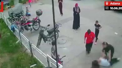 Ένα περιστατικό που προκαλεί σοκ σημειώθηκε στα Αδάνα της Τουρκίας.