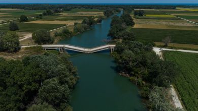 Μία από τις εικόνες η οποία συνδυάστηκε με την βιβλική καταστροφή που άφησε στην Π.Ε. Λάρισας και ευρύτερα στη Θεσσαλία ο Daniel, τον Σεπτέμβριο του 2023, ήταν η κατεστραμμένη γέφυρα στον Παλαιόπυργο.