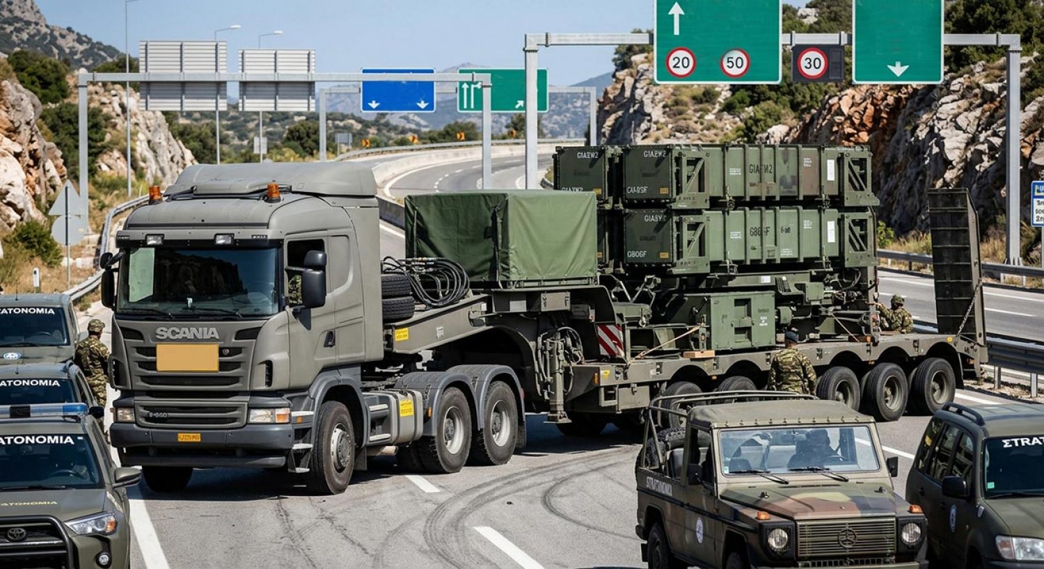 Η Αθήνα εξετάζει το ενδεχόμενο μεταφοράς πυροβολαρχίας Patriot από την Κάρπαθο στη Σούδα, η οποία μεταφέρθηκε εκεί τον περασμένο Μάρτιο